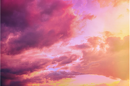 Amazing Color Effect Of Cloud, a Nature Photo by Our Amazing World