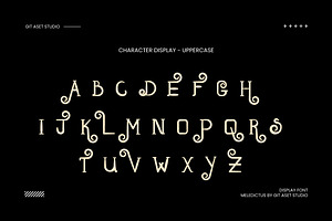 Meledictus Decorative Font