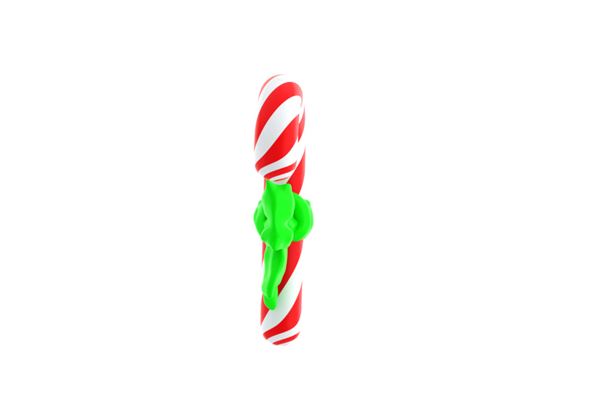 Candy Cane with Green Bow, a Food & Drink 3D Model by Artem Varnitsin (Photo 5 of 12)