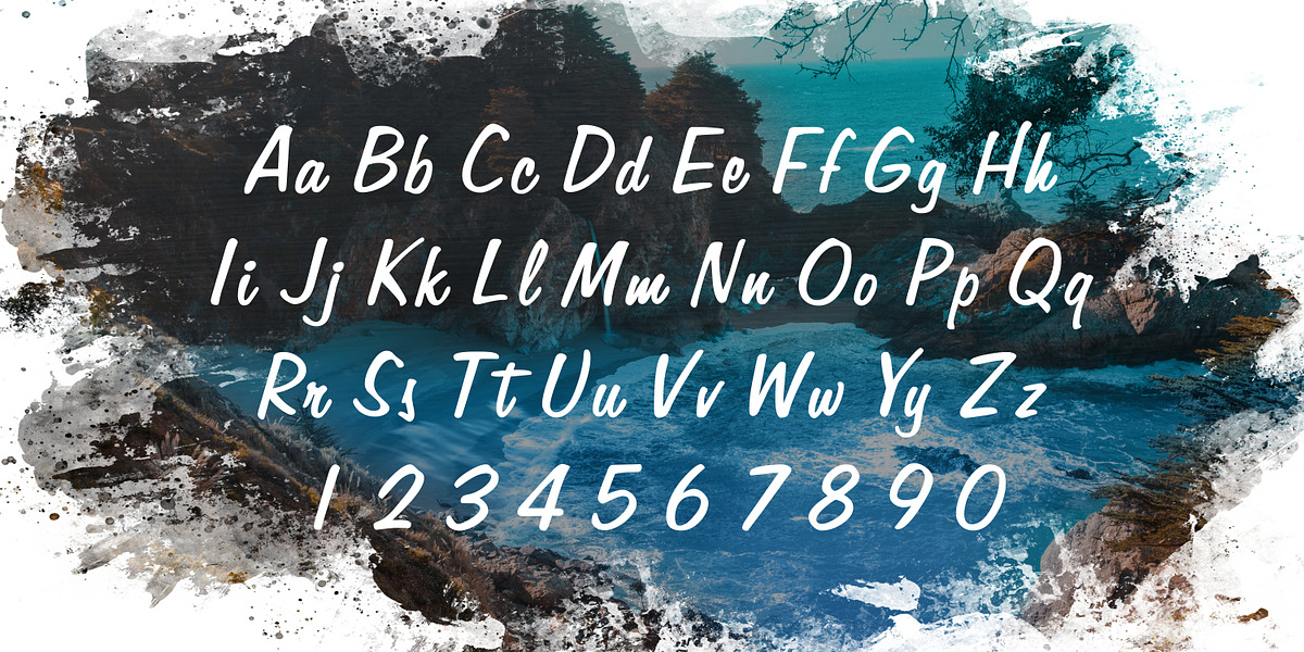 Alperton, a Script Font by FontSite Inc. (Photo 2 of 2)