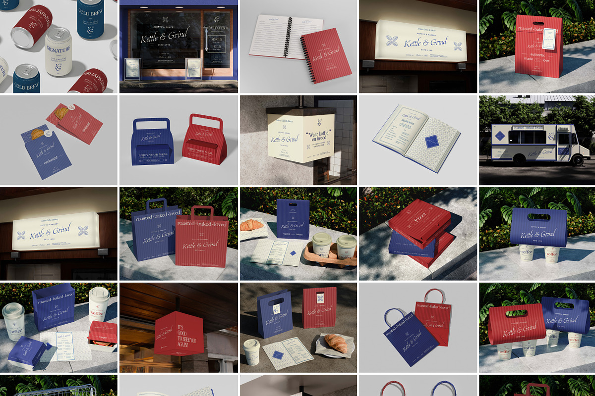 Coffee Shop, Bakery, Pizza Mockups, a Mockup by Vitora Mockup (Photo 3 of 15)