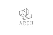 Architect - Geometrical Typeface, a Serif Font by HipFonts (Thumbnail 5 of 7)