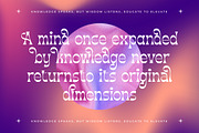 Morgai Retan Psychedelic Serif, a Serif Font by timelesstype.co (Thumbnail 5 of 20)