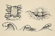 Nature Forest Hand drawn Elements #2, an Illustration by Artolabs (Thumbnail 2 of 6)
