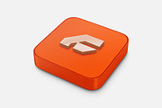 3D App Icon Mockup Pack, an iPhone Mockup by graphypix (Thumbnail 9 of 13)