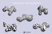 Puffy Abstract 3D Graphics Shapes, an Object Graphic by Youandigraphics (Thumbnail 9 of 15)