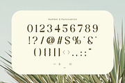 Velenor - Elegant Retro Serif Font, a Serif Font by Flawless And Co (Thumbnail 8 of 10)