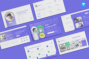 UIUX Designer Keynote, a Presentation Template by Pixslides