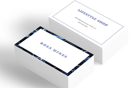 Marble Business Card