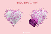Love Crafted Hearts Graphics, a Graphic by Youandigraphics (Thumbnail 12 of 17)