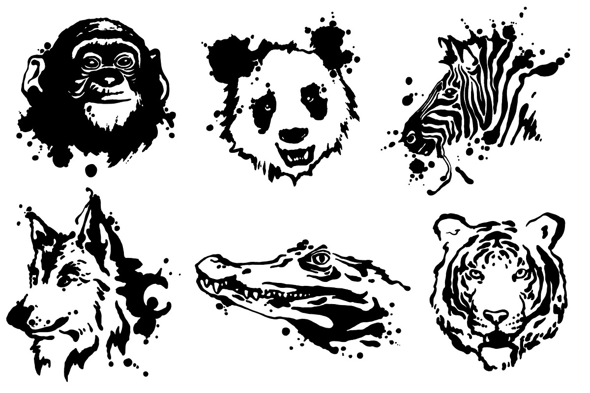 Animals, a Branding & Logo Template by illusign