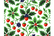 Berries Background, a Background Graphic by Sharon Schwalbe (Thumbnail 2 of 2)