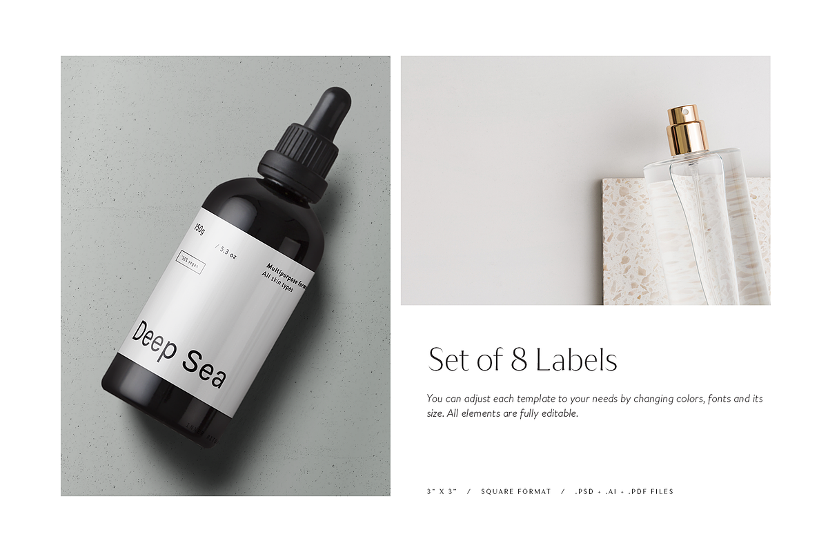 Pack of Product Labels • Iórun, a Stationery Template by Nonola (Photo 2 of 11)