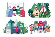 Part 2 Medical website illustrations, a Healthcare Illustration by Grivina's shop (Thumbnail 7 of 37)