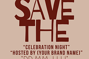 Modern Save the Date Template Bundle, a Templates & Theme by Studio LL (Thumbnail 4 of 5)