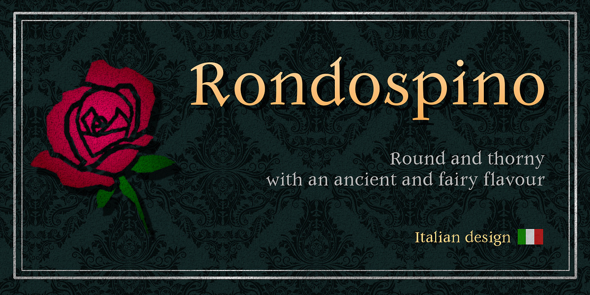 Rondospino, a Serif Font by Morelli