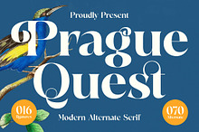 Prague Quest Modern Serif Font