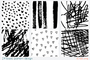Art collage vector collection, a Pattern Graphic by Kate Art (Thumbnail 16 of 18)