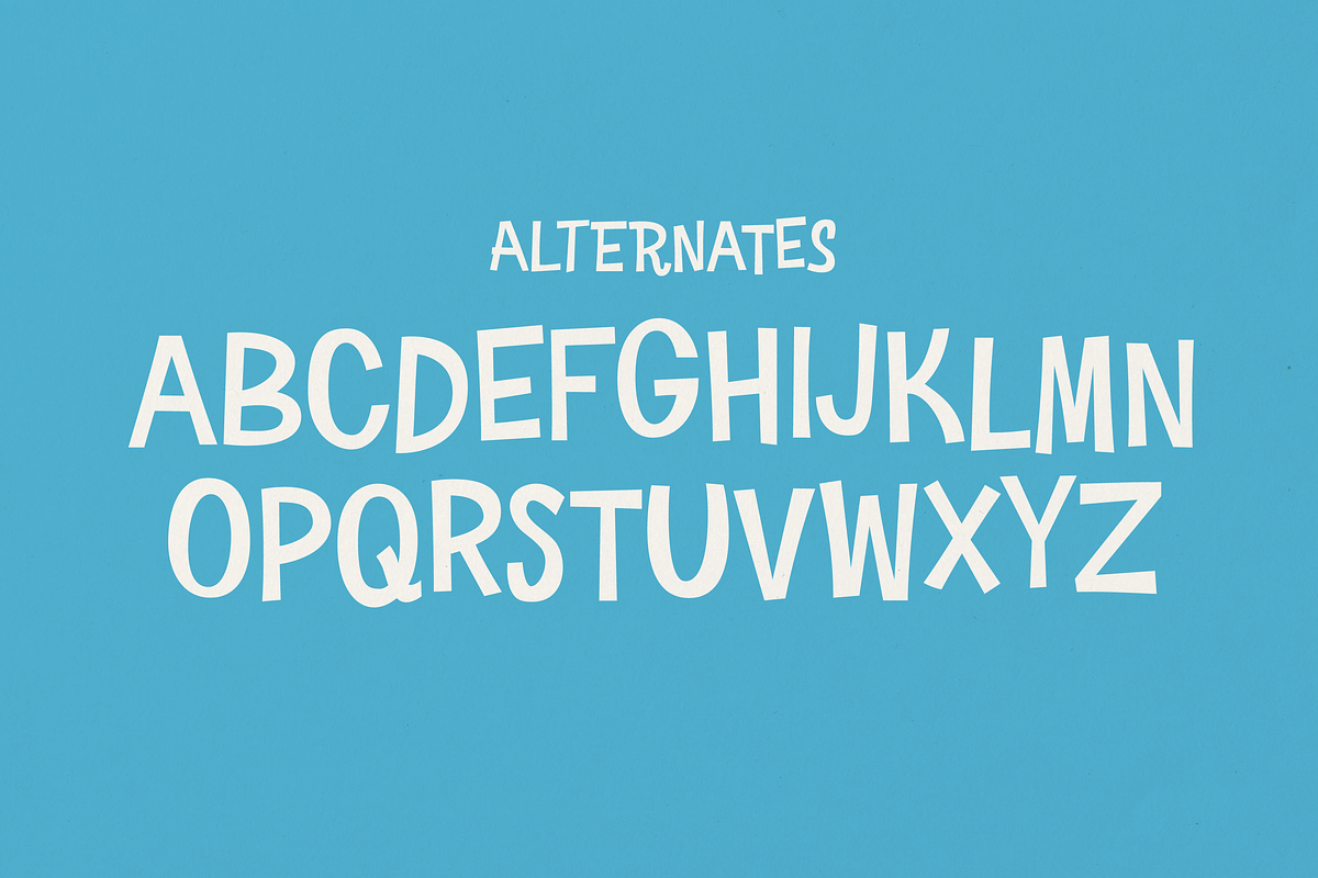 Clyde Midwood - Offbeat Display Font, a Sans Serif Font by Sombrero Craft (Photo 3 of 6)