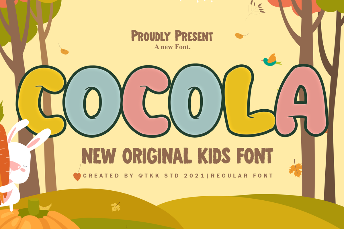 COCOLA - Kids Font, a Sans Serif Font by tokokoo (Photo 13 of 13)