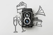 42 Romantic Wedding Icons - Love, an Outline Icon by Hatch Design Workshop (Thumbnail 2 of 10)