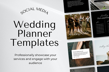 Wedding Planner Social Template, a Social Media Template by a-member.club