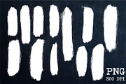 Brush Strokes Bleach Effect Bundle, a Shape Add-On by KundolaArt (Thumbnail 4 of 5)
