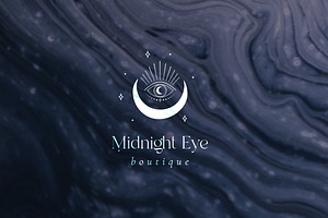 Midnight Eye Pre-Made Logo Designs.