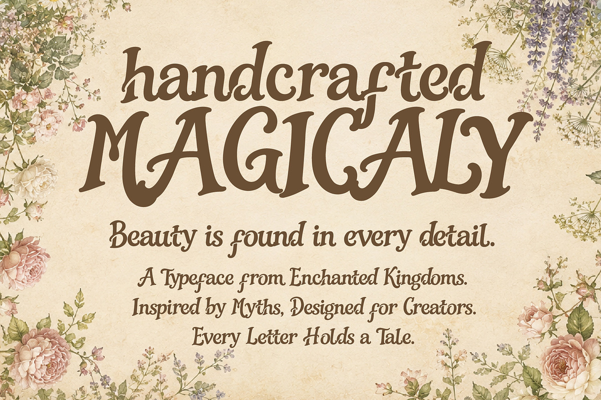 Windeary Fairwind - Magical Worlds, a Handwritten Font by HypeWorksCo (Photo 8 of 11)