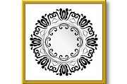 Floral Vector Ornament With Volume, a Decorative Illustration by FineArtStudio (Thumbnail 3 of 3)
