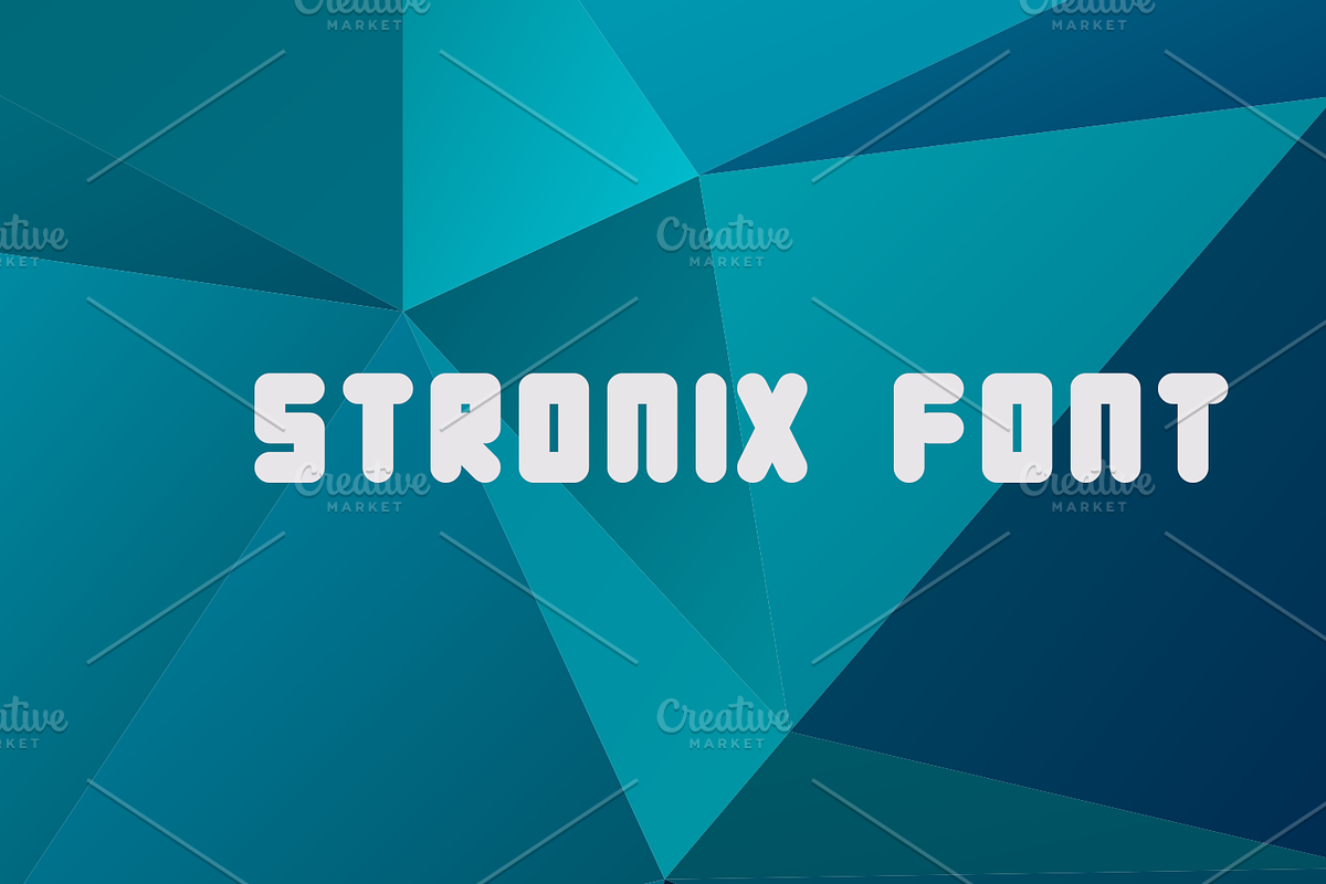 Stronix font-Regular-56-25, a Font by canve (Photo 2 of 2)