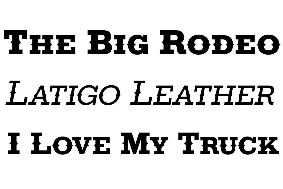 Ranch SC font family, a Slab Serif Font by FontMesa (Photo 3 of 6)