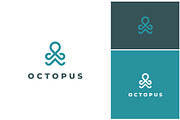 Octopus Squid Simple Logo, a Branding & Logo Template by ika trisiana (Thumbnail 2 of 2)