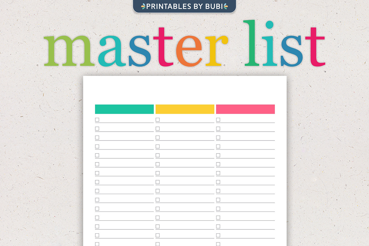 To-Do List Checklist Template, a Stationery Template by Printables by Bubi (Photo 6 of 10)
