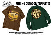 Outdoor & Fishing Vintage Badge Logo, a Branding & Logo Template by Dawaii Goods (Thumbnail 6 of 7)