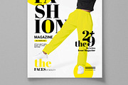 Fashion Magazine Cover Layout, a Magazine Template by MightyDesign (Thumbnail 2 of 8)