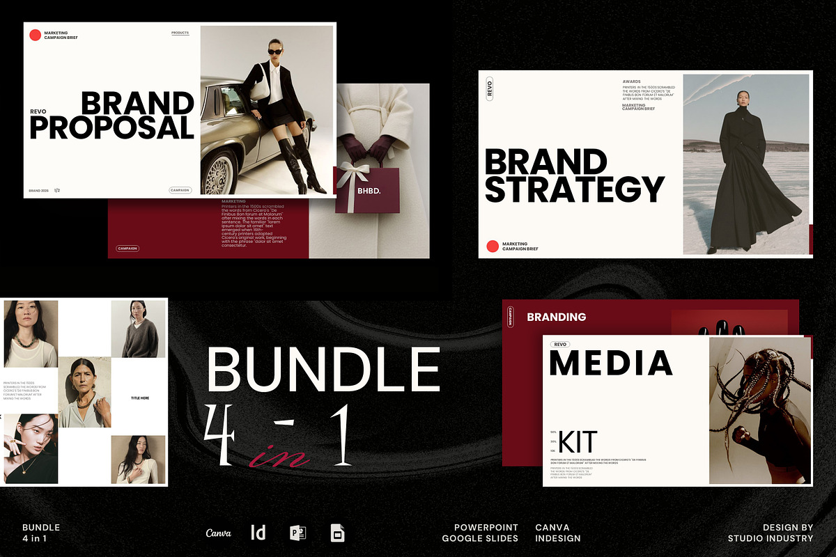 REVO | Brand Strategy Bundle, a Presentation Template by Studio Industry (Photo 21 of 21)