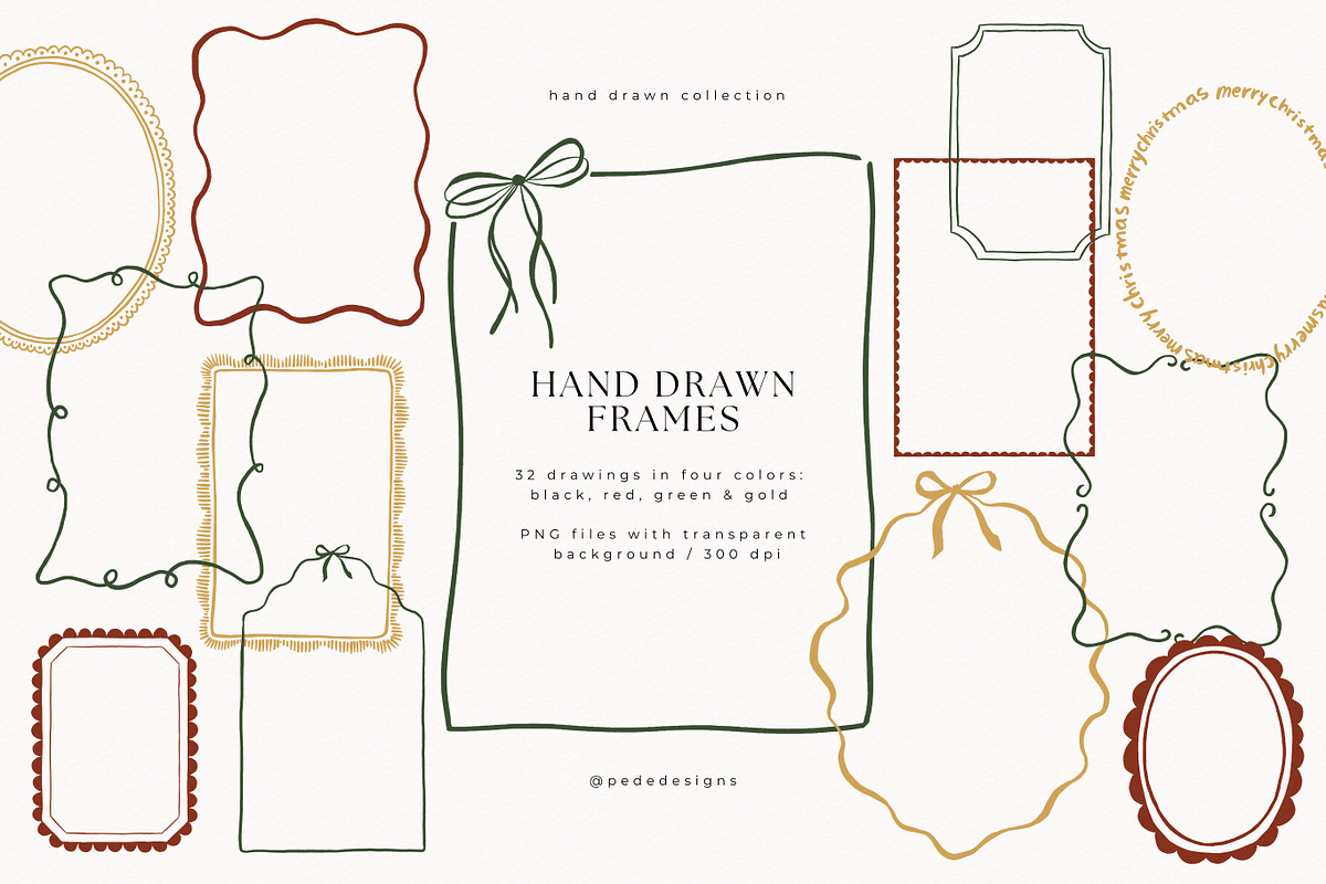Festive Design Kit, a Seasonal Illustration by PeDe Designs (Photo 16 of 17)