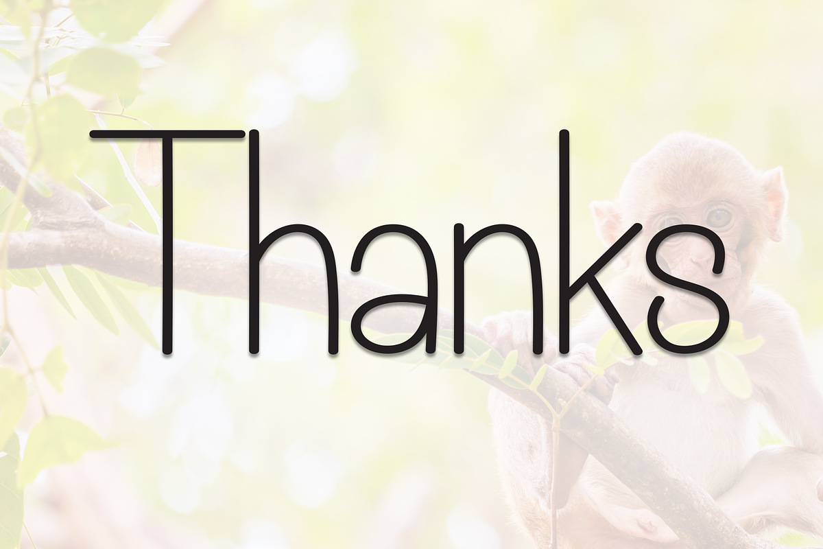 Baby Monkey | Script Font, a Script Font by Scratchones (Photo 8 of 8)