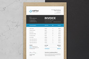 Invoice Template | Word & InDesign, a Stationery Template by HiveArts (Thumbnail 2 of 2)