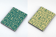 Hand Drawn Spruce Branches & Pattern, a Background Graphic by IRSYART (Thumbnail 8 of 9)
