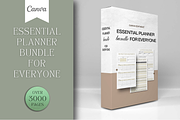 Essential Planner Bundle, a Templates & Theme by KDPISH (Thumbnail 1 of 3)