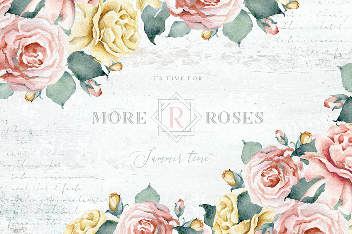 Delicate Watercolor Florals, a Decorative Illustration by Eva Katerina (Photo 21 of 25)