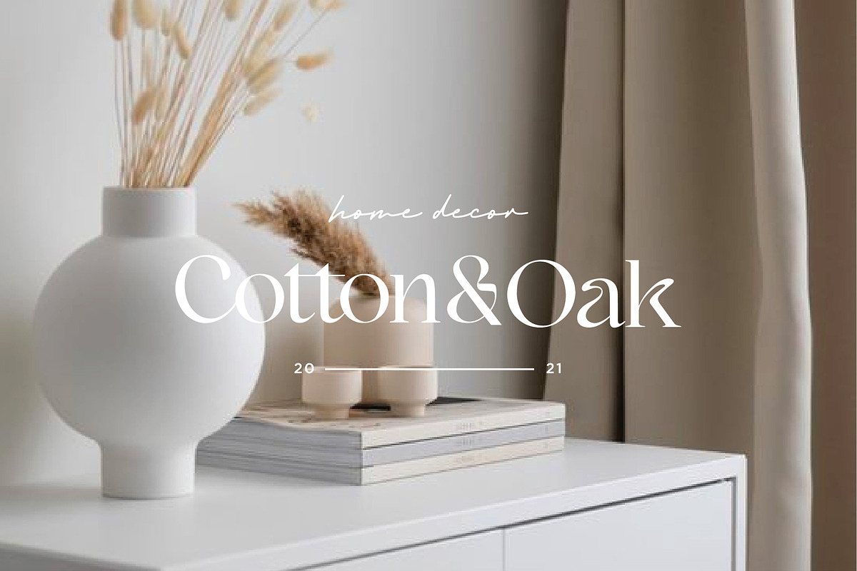 Cotton Minimal Logo Kit PSD,AI,EPS, a Branding & Logo Template by Studio Witzenhausen (Photo 4 of 10)