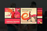 Shipping Delivery Service Instagram, a Social Media Template by Louds Studio (Thumbnail 2 of 5)