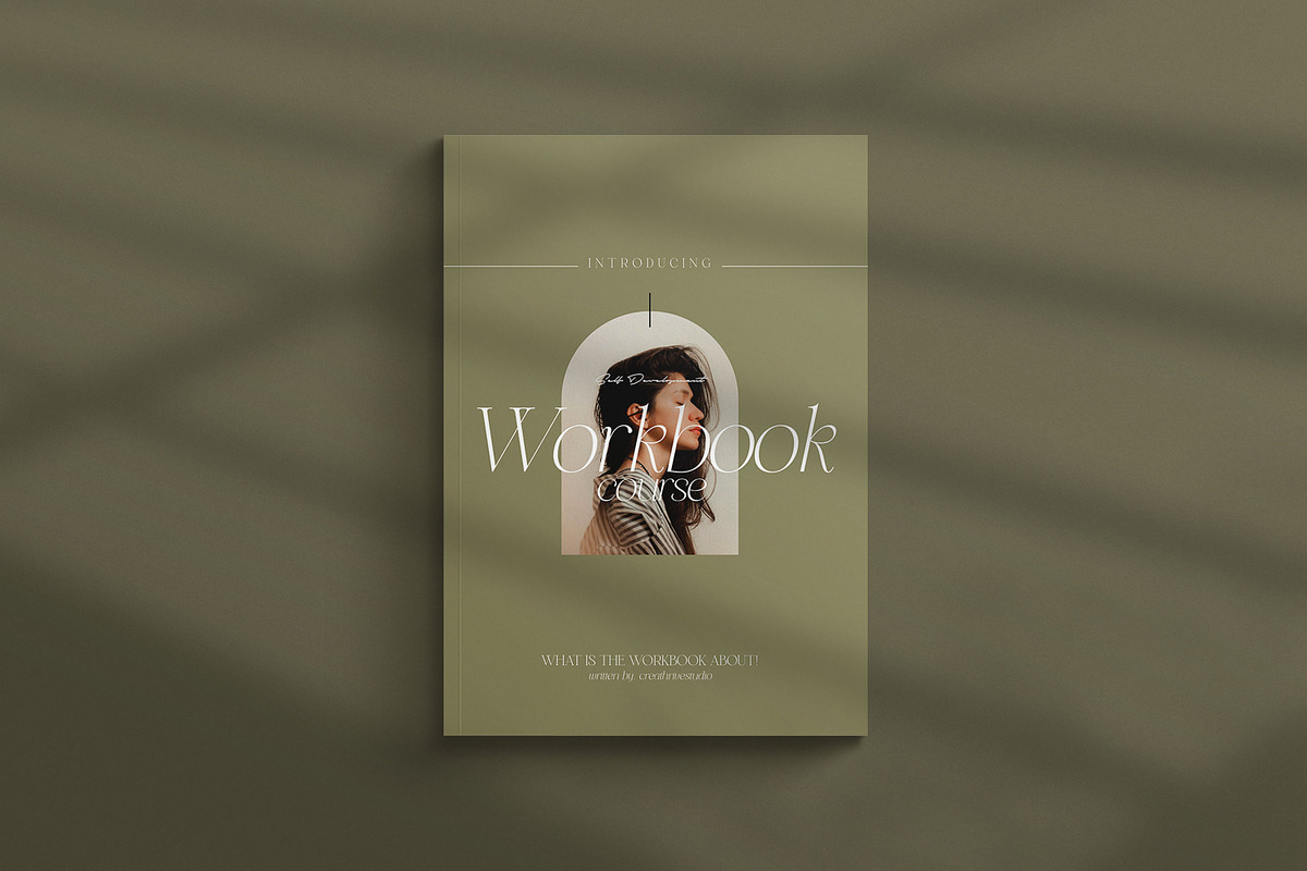 Course Workbook Template CANVA, a Magazine Template by creathrivestudio (Photo 2 of 17)