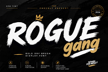 Roguegang Brush Font