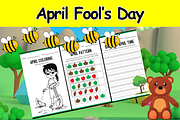 April Fools Day Activities, Writing, a Templates & Theme by Premium Digital Templates (Thumbnail 2 of 3)
