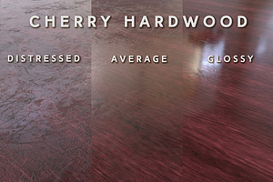 Cherry Hardwood (Tileable)