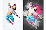 Poster Maker photoshop action, an Action Add-On by Design Forest (Thumbnail 9 of 10)